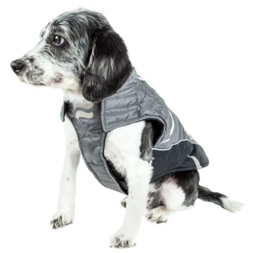 New Helios dog jacket black shark 750 S